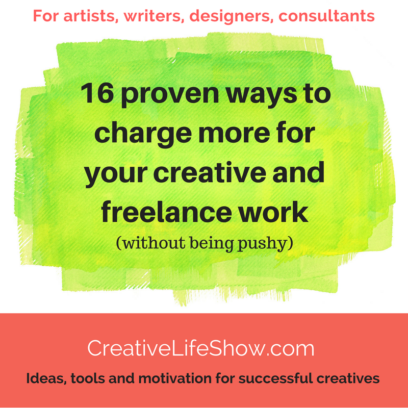 Charge more for creative and freelance work 